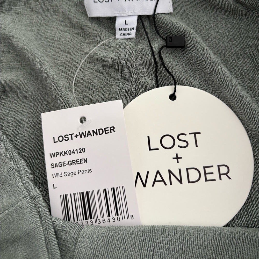 Lost + Wander Wild Sage Pants NWT Large - Picture 6 of 9